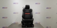 09 Dodge Challenger Srt Manual Seat Front Right Passenger Black Leather Suede