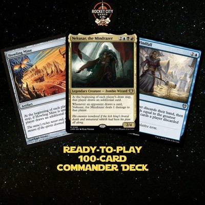 MTG Commander EDH Deck: Nekusar, the Mindrazer