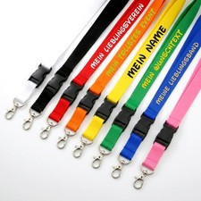 Personalisierbares Schlüsselband  25 mm Brei...