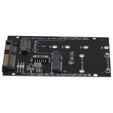 2X M.2 NGFF MSATA SSD to 2.5Inch 3.0 Adapter 2 in 1 Converter Card for PC9276