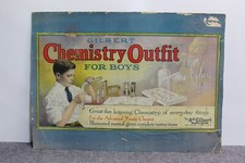 GILBERT TOY CHEMISTRY OUTFIT FOR BOYS 1936 Li...