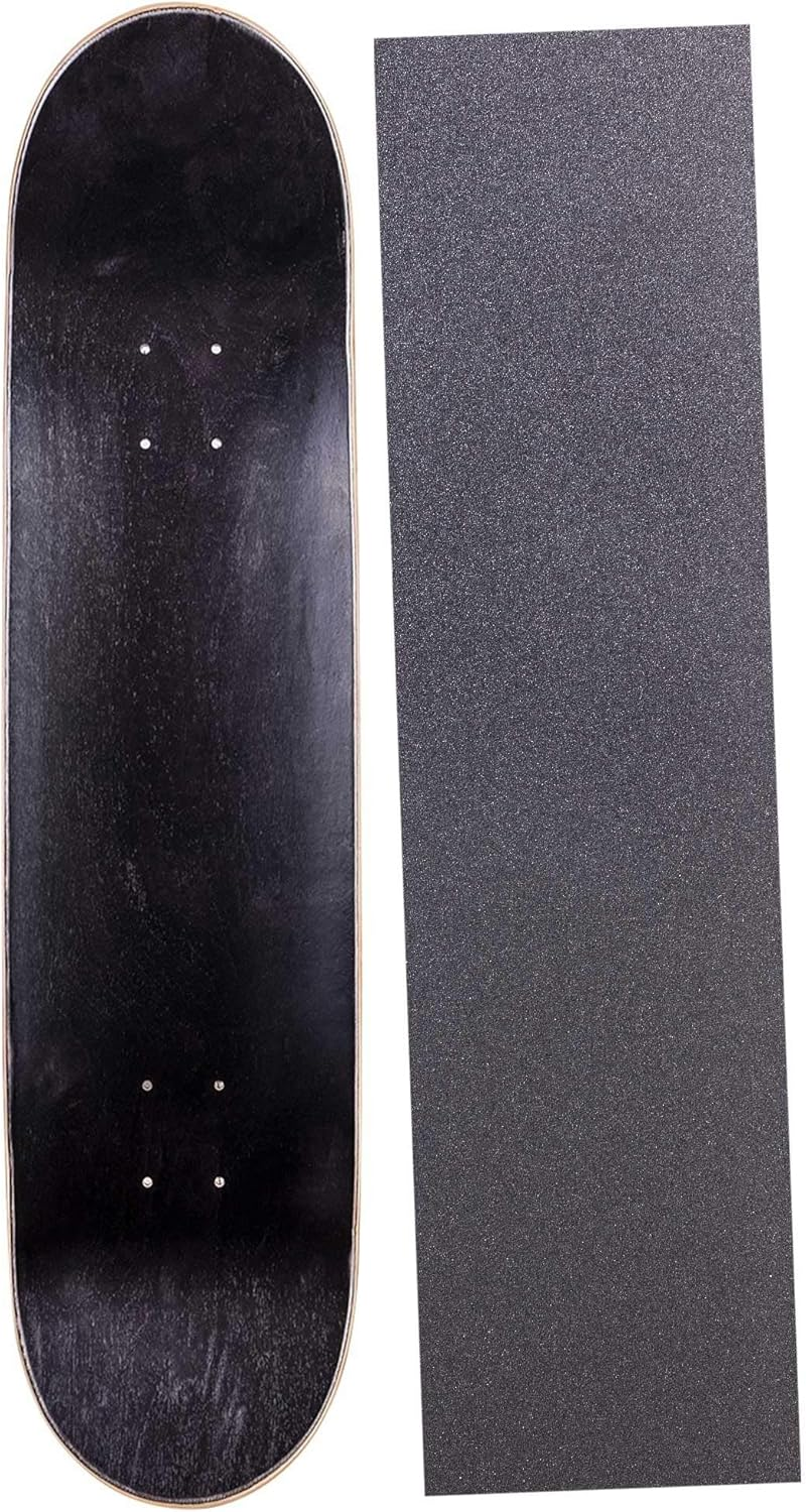 Blank Skateboard Deck with Color Grip Tape-image