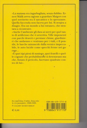 La furia di Maigret di Georges Simenon 2002 Adelphi - Picture 2 of 2