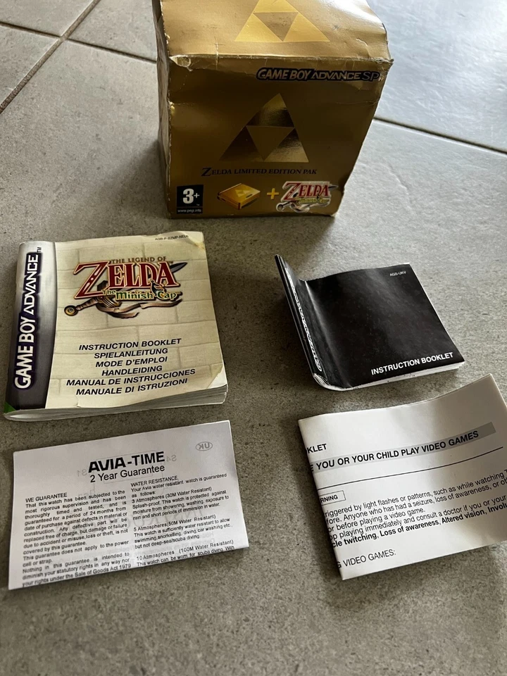 Boite Zelda Minish Cap UKV *Sans console* - GAMEBOY Advance GBA Nintendo SP - Photo 2/4