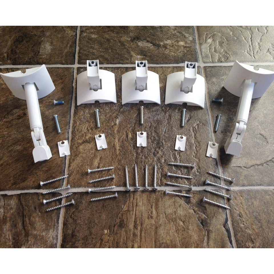 Set of 5 Bose UB-20B Wall Speaker Mount Brackets-Jewel/Other Cube Speakers UB20 - Image 4 of 4