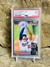 Juan Soto /10 2022 Topps Stadium Club 1st Day PSA 9 POP 1 SSP 1;78,000 Pack Odds