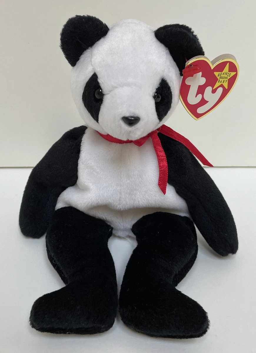 Ty Beanie Babies Fortune the Panda Bear eBay