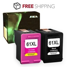 2PK High Yield 61XL Ink Cartridge For HP Envy 4500 4501 4502 4503 4504 4505 5530