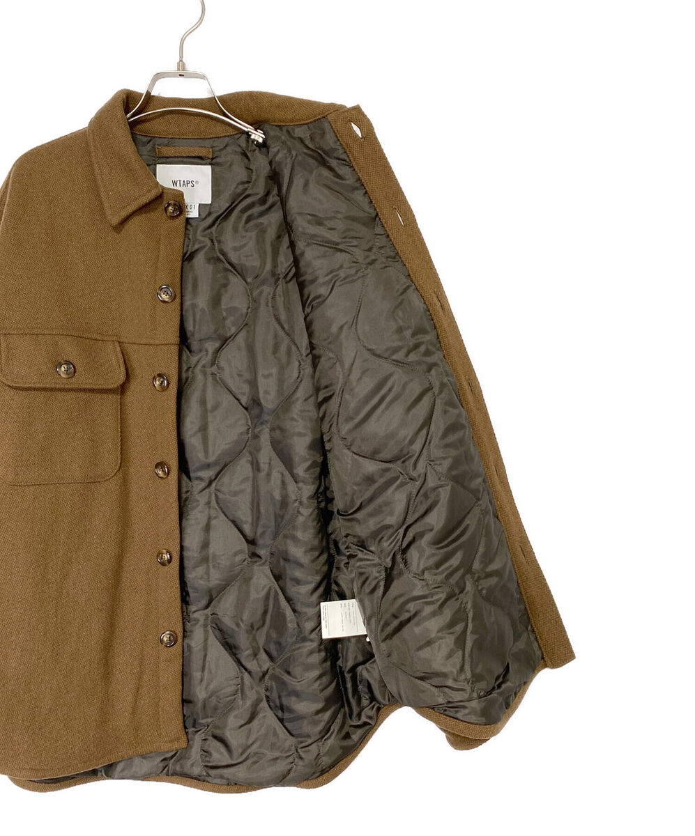 WTAPS WCPO 01 /JACKET /WONY.MELTON Size: 1 Brown Men 212WVDT WTAPS WCPO 01 /JACKET /WONY.MELTON Size: 1 Brown Men 212WVDT