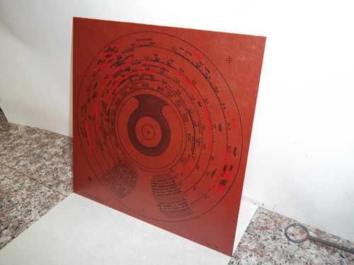 NOT CUT OUT Authentic Philco Phenolic Replica RADIO DIAL #27-5213 for 37-670 - Picture 2 of 4