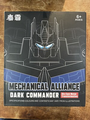 Mechanical Alliance Dark Commander YS-04 Metal Version Transformer.