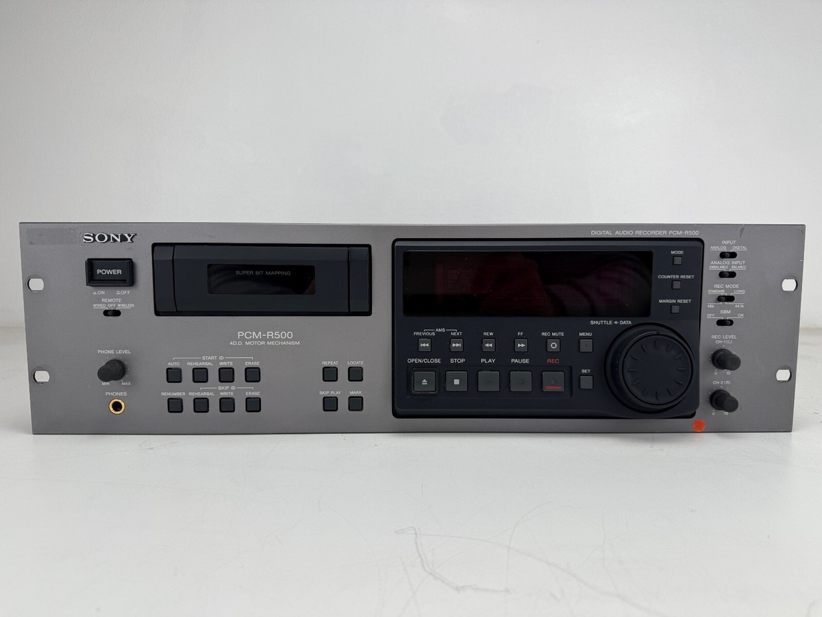その他 Sony PCM-R500 Sony PCM - R500 Digital Audio Recorder- Serviced | eBay