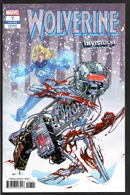Wolverine #7 David Baldeon Invisible Variant Cover NM In Stock! NM
