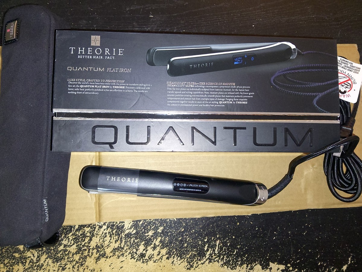 Haircare Theorie Flat Iron Quantum Straightener Professional
