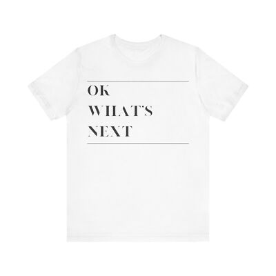 West Wing T-shirt, OK What's Next, West Wing Quotes, TV Show