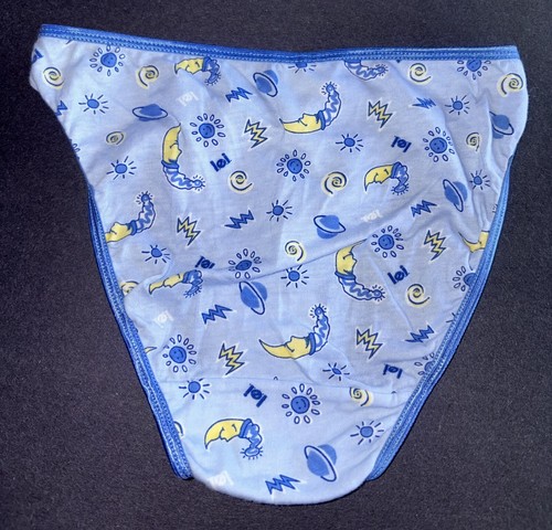 L.E.I. LEI Girl Y2K Hi-Cut French Small Cotton Vintage Brief Panty Underwear - Picture 4 of 4