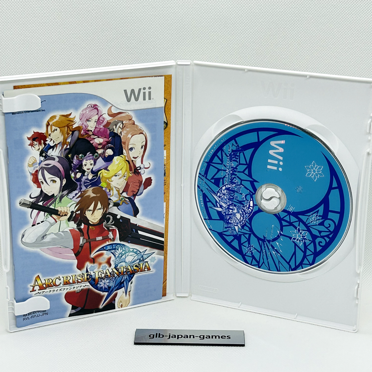 ARCRISE FANTASIA Japan import Game NTSC-J Nintendo Wii ARC RISE
