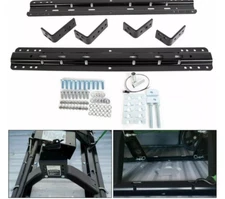 Fifth 5th Wheel Trailer Hitch Mount Rails & Brackets For Ford F150 Silverado