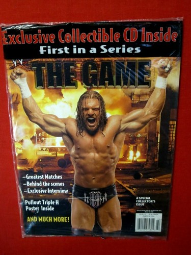 WORLD WRESTLING FEDERATION ~ THE GAME/ TRIPLE H POSTER, 1ST.IN A SERIES / SEALED - Picture 5 of 9