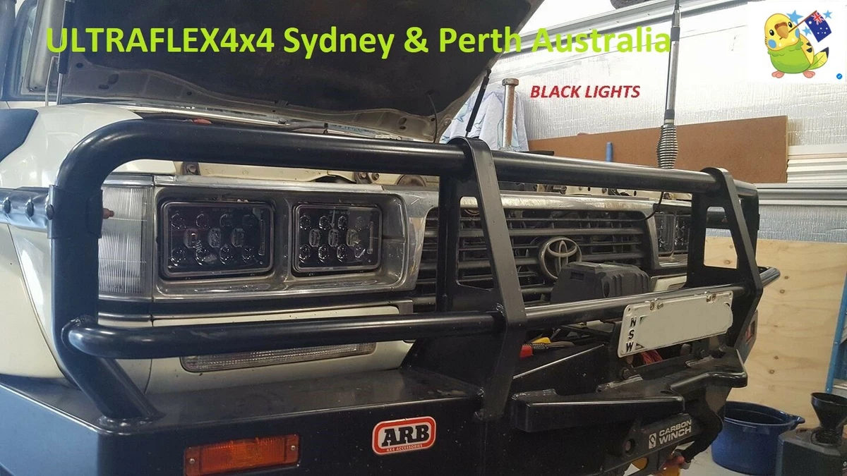 Easy LED Headlight Upgrade 80 Series Toyota Land Cruiser W/