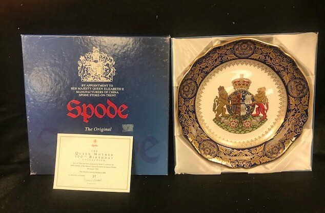 Spode 100th Birthday Queen Mother 2000 Commemorative Limited 