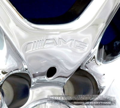 MERCEDES E55 18X8.0 AMG FRONT CHROME WHEEL RIM 2114012602 E 55