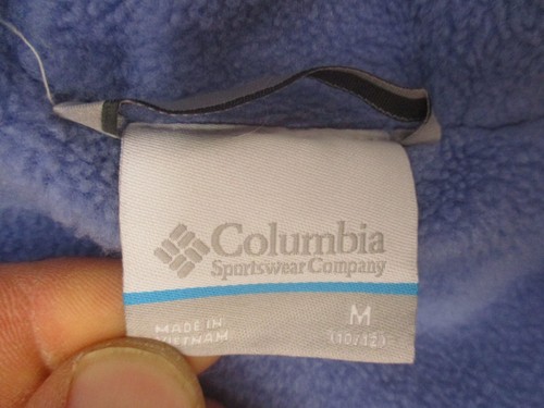 Columbia Size M(10-12) Boys Multicolor Full Zip Sherpa Lined Athletic Jacket 424 - Picture 5 of 7