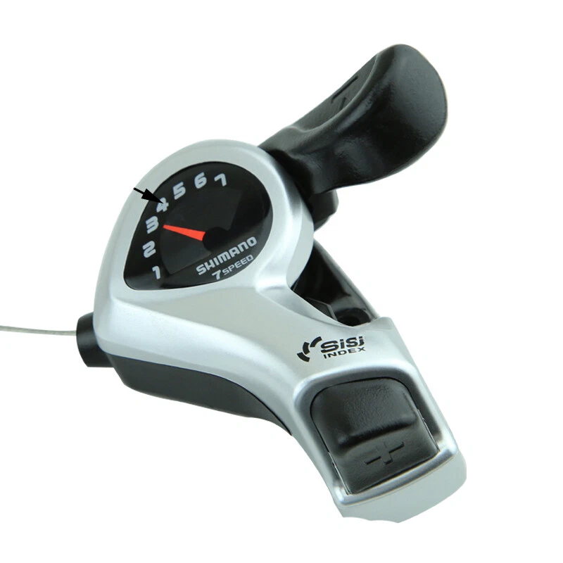 Leva cambio Shimano Tourney destra sinistra SL-TX50 3/6/7 velocità montaggio pollice - Immagine 3 di 4