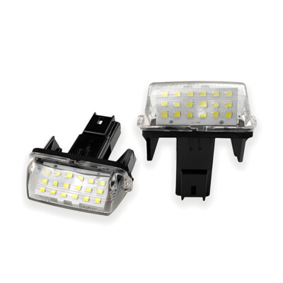2X KENNZEICHENLEUCHTE HINTEN LED FÜR TOYOTA AURIS AVENSIS COROLLA VERSO YARIS