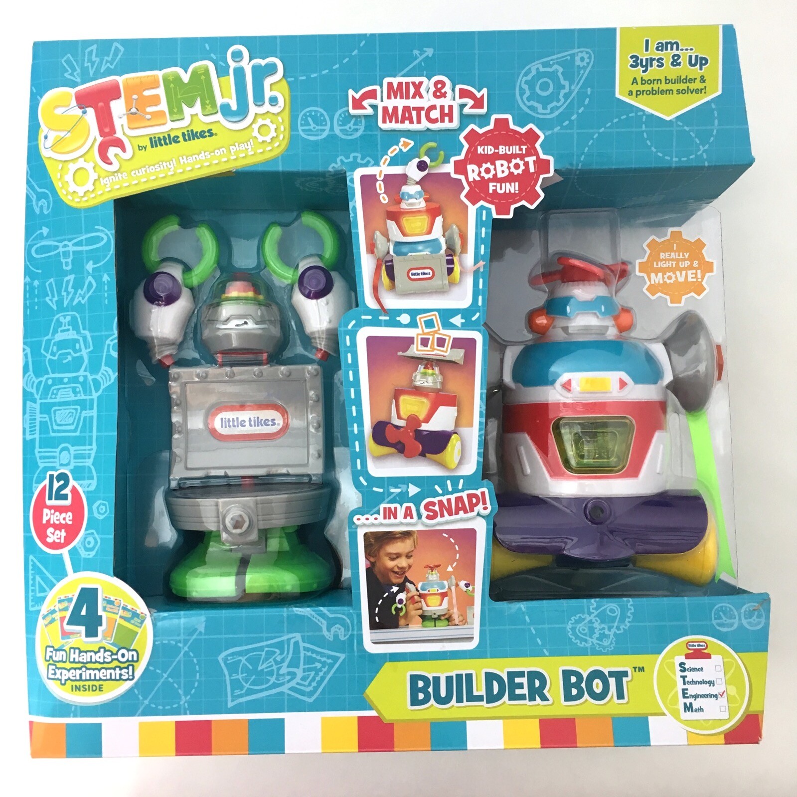 little tikes stem builder bots