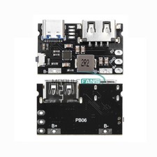 TYPE-C  USB 5V 2.4A Single Li-ion Battery Charge Discharge Integrated Module
