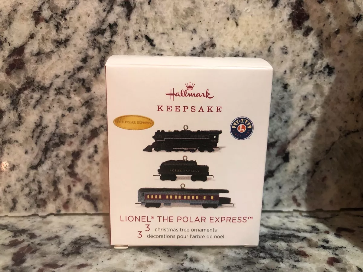 Hallmark lionel hotsell train ornaments 2018