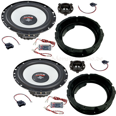 Audio System MFIT für VW Scirocco 3 260 Watt Lautsprecher Set Auto M FIT VW EVO2
