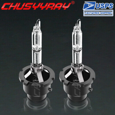2 Pcs New for BMW E60 E61 E65 E66 X5 Z4 Xenon HID Headlight D2S Bulbs 35W 6000K