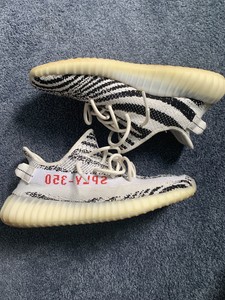 yeezy zebra size 13