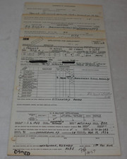 1957 IBM Application for Employment Lexington Historical Unique Documentation
