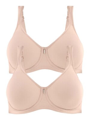 Felina Beyond Basic 202223 2er Pack Molding BH mit Bügel in Blush und Schwarz