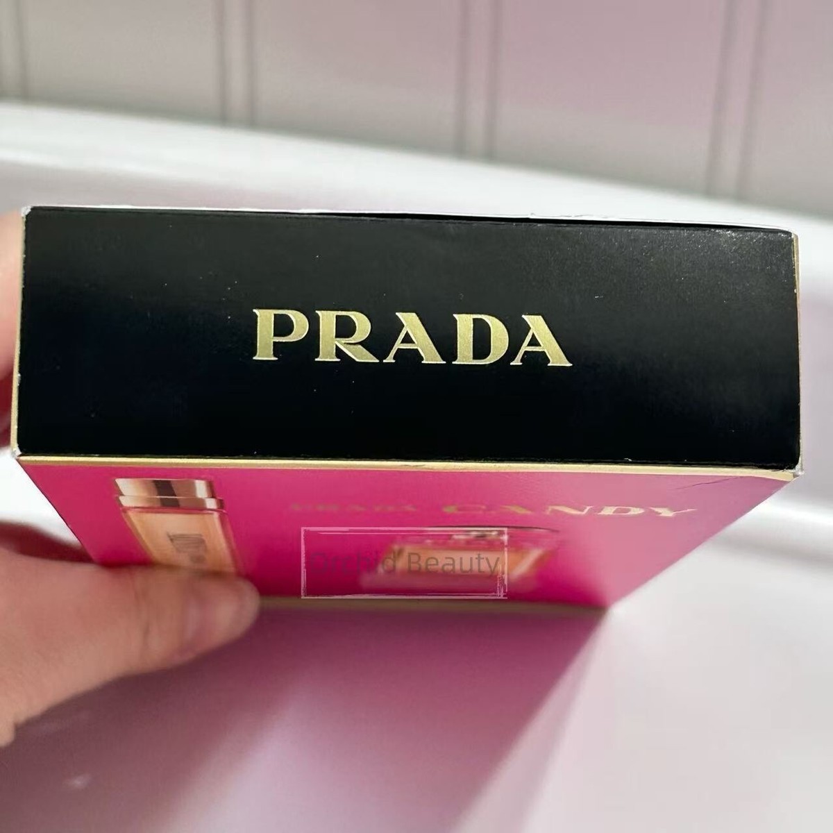 New PRADA CANDY 2PC Gift Set EDP perfume MINI Duo spray 0.33oz +