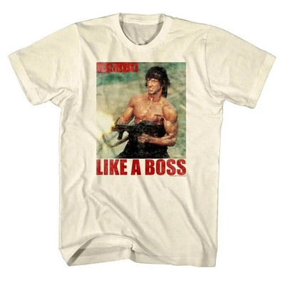 Rambo Like a Boss Men's T Shirt