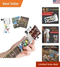 Beginner Guitar Learning System with Songbook & Video for Right-Handed Players