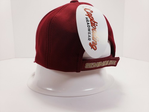 Sombrero Seminoles Talla Juvenil Gorra Sombrero Ajustable Gancho y Bucle - Imagen 3 de 5
