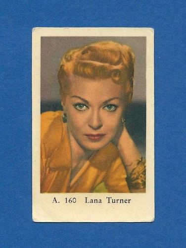 1959 Dutch Gum A #160 Lana Turner