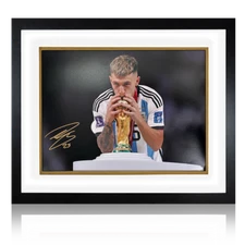 Lisandro Martínez Signed Argentina Deluxe Mount Display