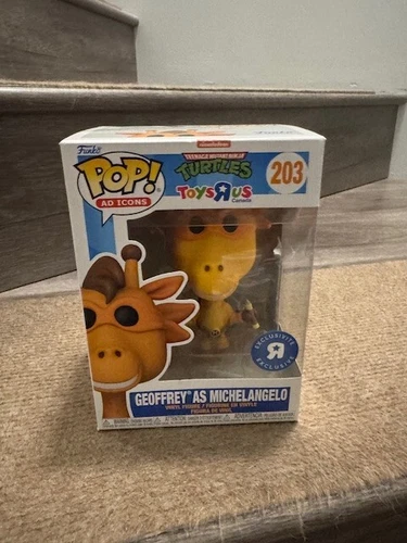 Funko Pop! Vinyl Ad Icons - Geoffrey as Michelangelo - Toys R Us Excl. #203
