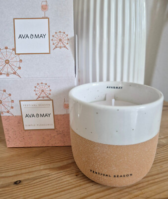 AVA&MAY* FESTIVAL SEASON Duftkerze * 45 Std. *  220 g * Limitiert