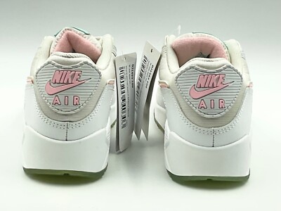 nike air max 90 trainers white arctic punch barely green