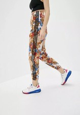 Adidas x HER Studio London Floral Track Pants White Trousers Joggers Women's XS