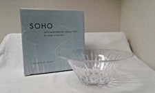 NEW Reed  Barton 10" FLARED FULL LEAD CRYSTAL BOWL 25th Anniversary SOHO