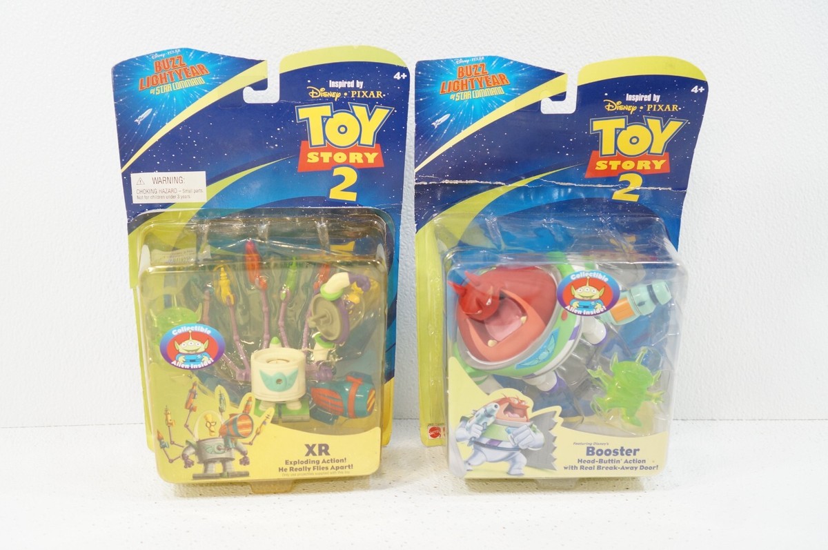 Toy Story 2 XR Booster Star Command Action Figures Mattel Toy Story 2 XR Booster Star Command Action Figures Mattel