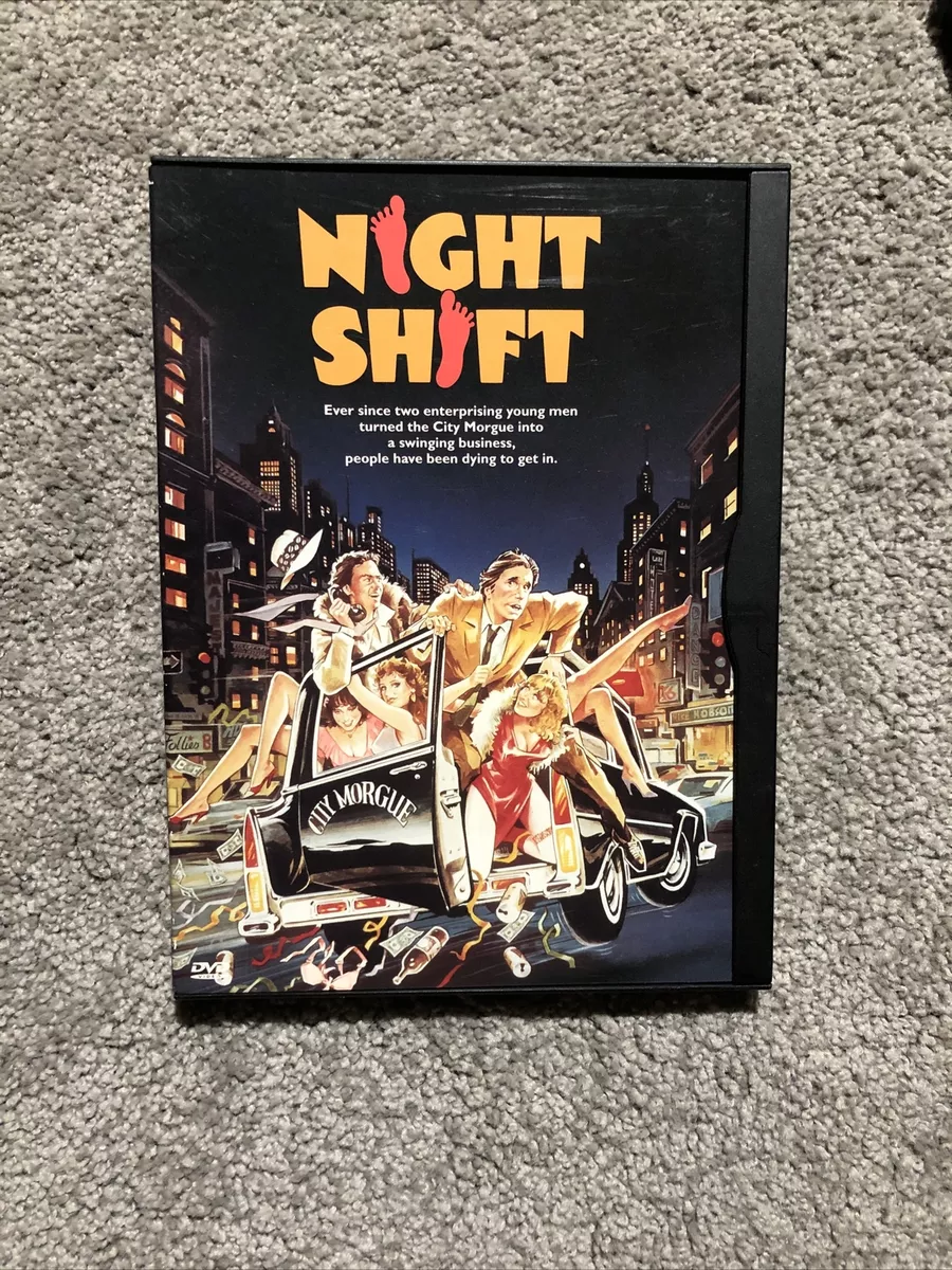 Night Shift DVD VIDEO MOVIE Ron Howard morgue workers call-girl